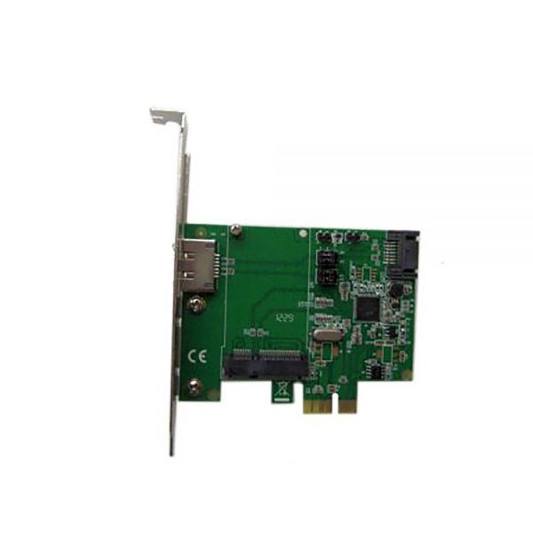 Контроллер PCI-E, HYPER Duo SATA6G, 1 SATA6G + 1 mSATA порты, RAID