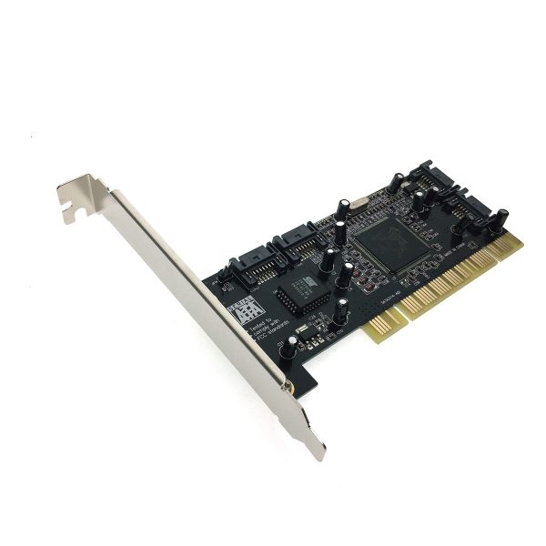 Контроллер PCI to 4 port SATA ,RAID /0, 1, 0+1/, чип Silicon Image Si3114, FG-SA3114-4IR-01-CT01, Espada
