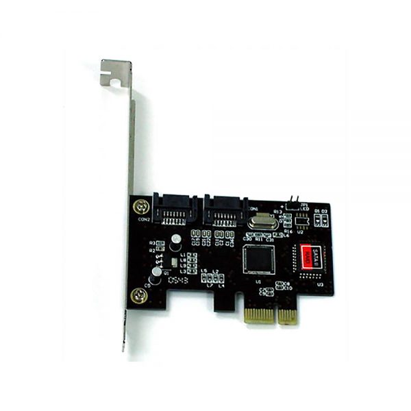 Контроллер PCI-E x1 - SATA II RAID, 2port, chipset Silicon Image Sil 3132, Espada