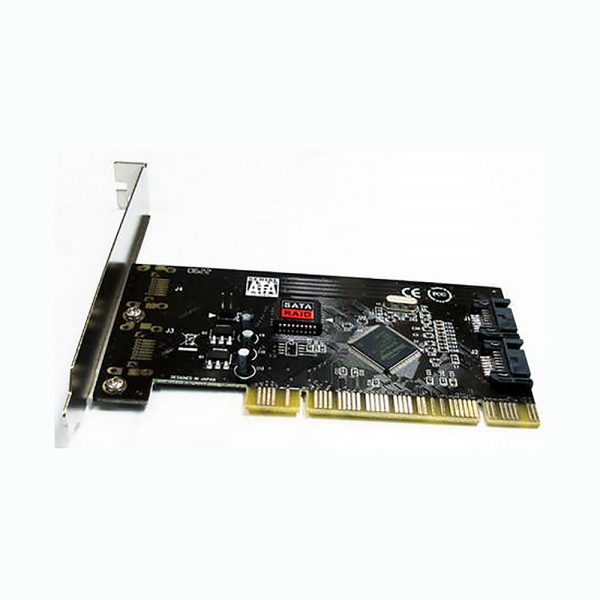 Контроллер PCI to 2 port SATA ,RAID (0, 1, JBOD), чип Silicon Image Si3512, FG-SA3512-2IR-A4-01-CT01, Espada