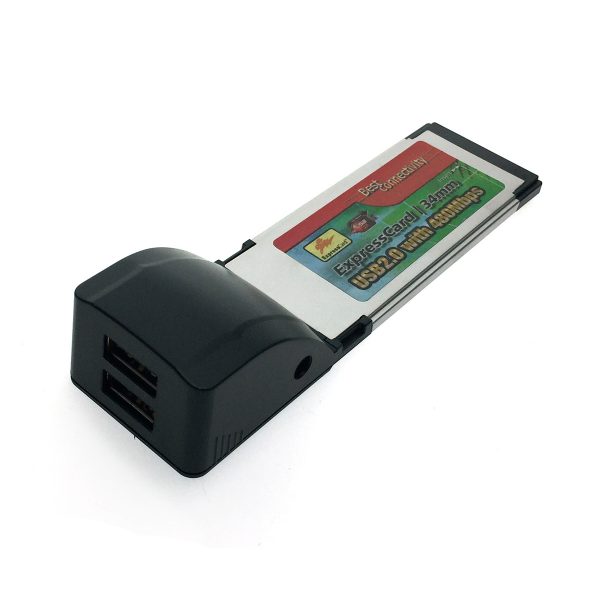Адаптер Expresscard/34mm to USB 2.0 2 port XN114-2-B1 Espada box