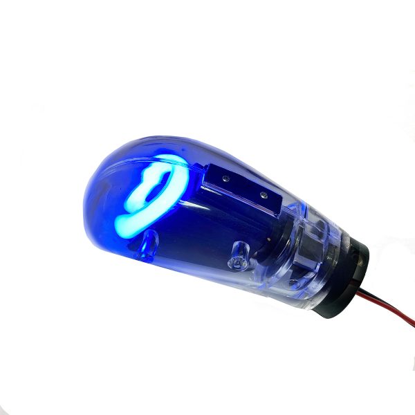 Ручка на кпп автомобиля универсальная декоративная со светодиодной подсветкой LED NEONSHIFT BL-901 BLUE
