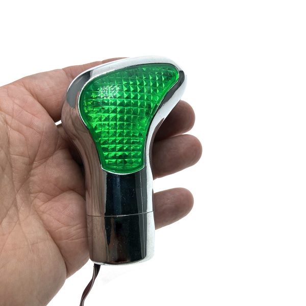 Ручка на кпп автомобиля со светодиодной подсветкой Neonshift BL-902 green универсальная декоративная