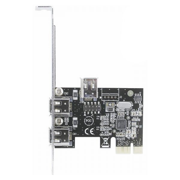 Контроллер PCI-E x1 IEEE1394 FireWire 2 ext 1 int port, Espada FG-EFWA-V1T-02E1I