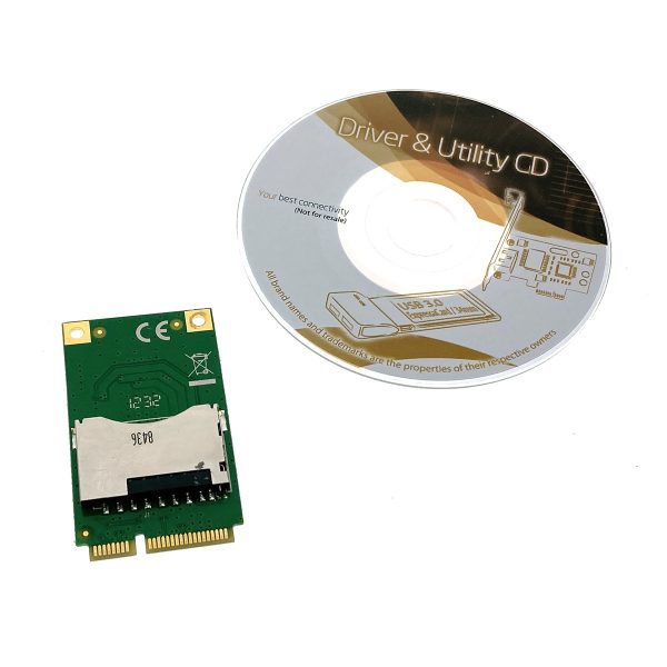 Конвертор Mini PCI-E to SD card Espada