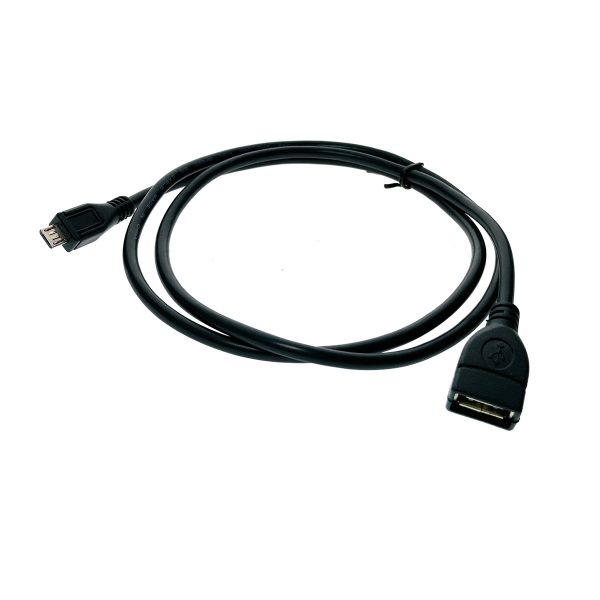 Кабель USB 2.0 type A female to micro USB type B male OTG Espada, модель: EmcUSBM/USBAF1m