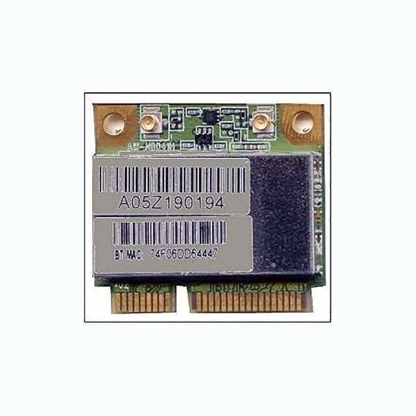 Контроллер Mini PCI-E Espada WiFi b/g/n+Bluetooth 3.0  AW-NB041H (half+full size), внутренний