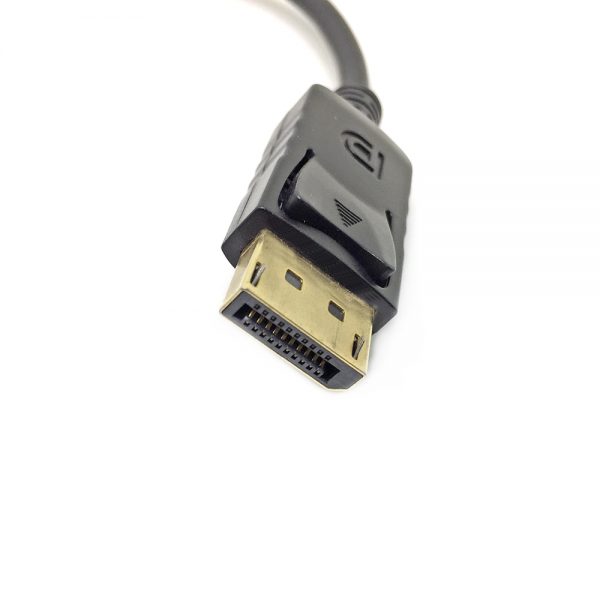 Конвертер Display Port 20pin male to VGA 15pin female 20см, Espada EPortM-VGAF20