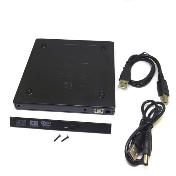 Внешний USB контейнер для DVD/CD/BLURAY slim привода, Espada USD01