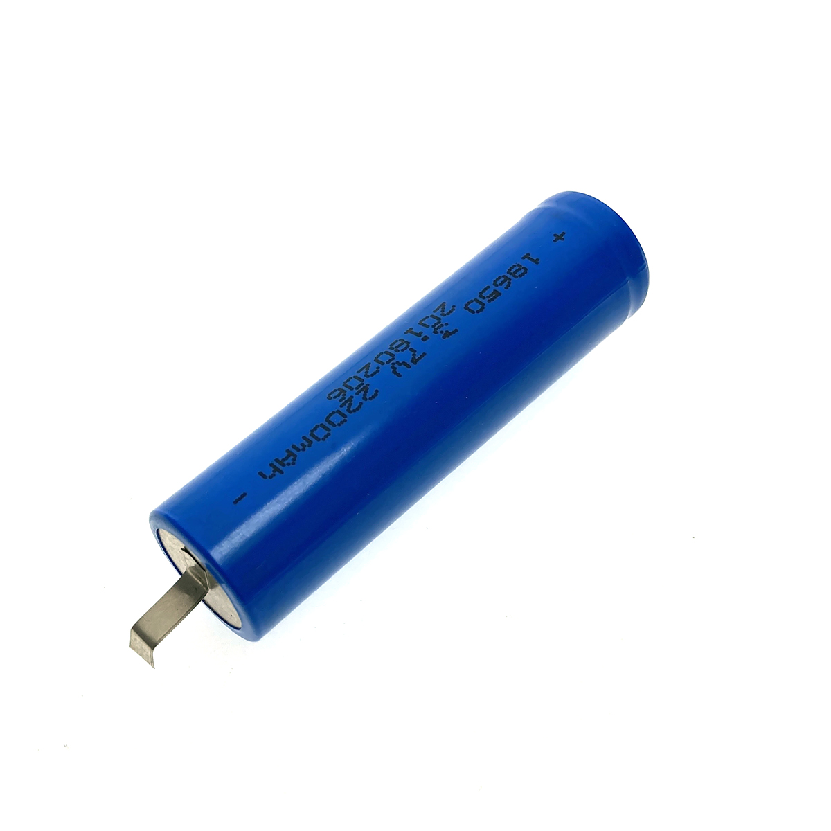 Аккумулятор Li-Ion 18650, Espada 18650C4-2200mAh, 3.7V, nickel tags, с выводами