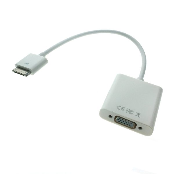 Конвертер Ipad/Iphonе 30pin to VGA Espada HPADVGA внешняя видеокарта для старых моделей iPad 3, iPad2, iPhone, iPhone 3, iPhone 4