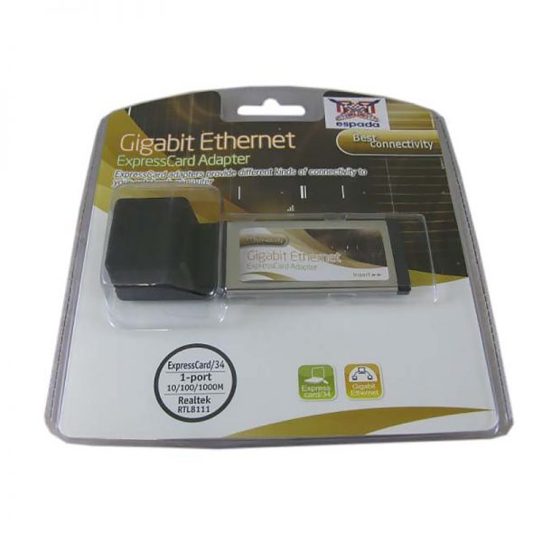 Контроллер ExpressCard, Gigabit Ethernet FG-XNW02A-1BB