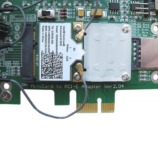 Удлинитель /адаптер/ для mini PCI-E контроллеров Half size то Full size