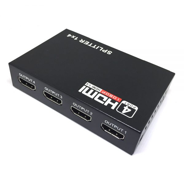 HDMI разветвитель 1x4 с усилителем до 30м Espada EDH12 v1.4 4K@30hz
