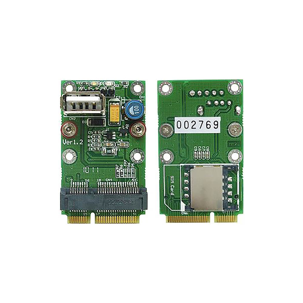 Переходник mini PCI-E to mini PCI-E+SIM+USB Espada MM2U