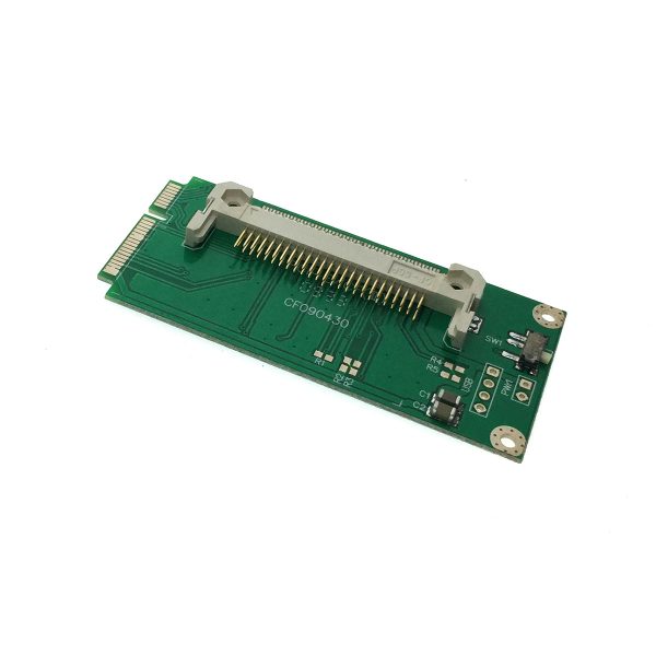 Адаптер Mini PCI-E to CF /Compact Flash/, правосторонний, CF090430