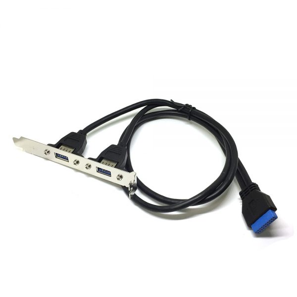 Монтажная планка 2 порта USB 3.0 Espada EBRCT-2PrtUSB3