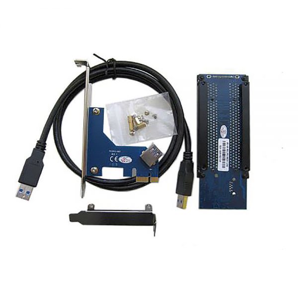 Переходник PCIe x1 to dual PCI BUS card Espada PCIe2PCI c кабелем USB3.0