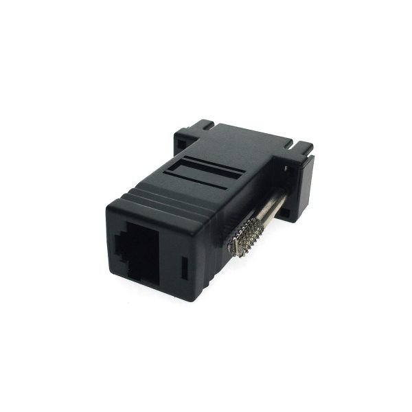 Переходник VGA Male to RJ45 Female Espada EVGAM to RJ45F