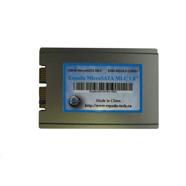 39512 Жесткий диск SSD 1,8" 128Gb Micro SATA (uSATA) MLC Espada ESD-MS18.6-128MJ