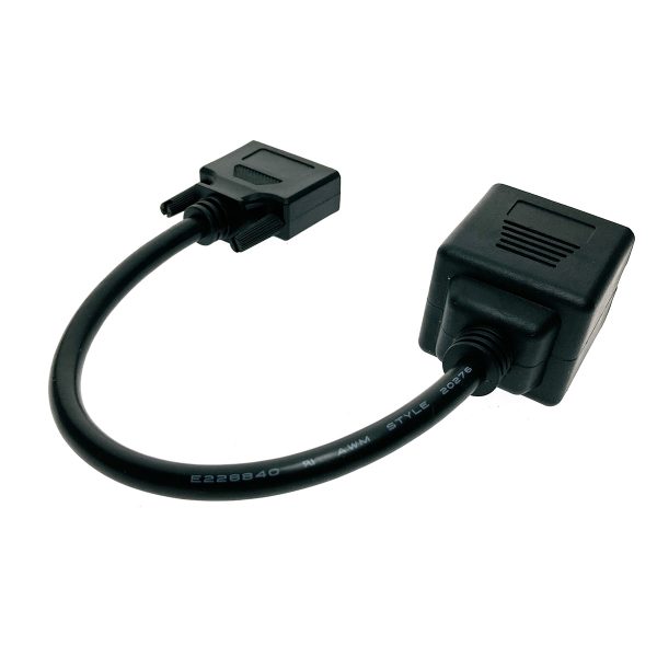 Разветвитель DVI-D 25 pin male to 2*DVI-D 25 pin female 25cm