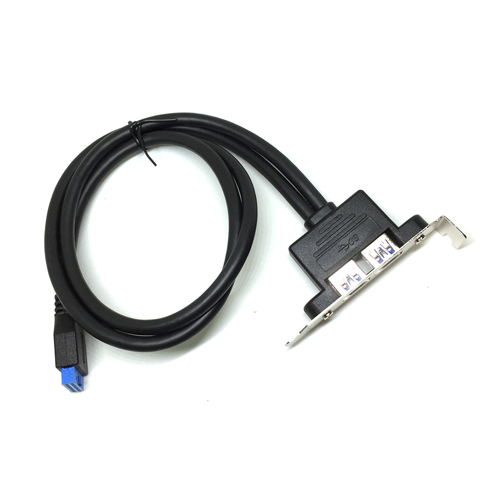 Монтажная планка 2 порта USB 3.0 Espada EBRT-2USB3LOW