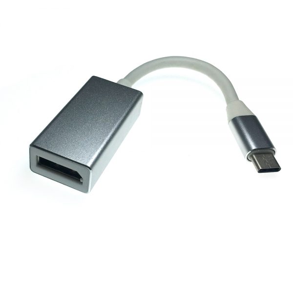 Видео конвертер USB 3.1 Type C Male to Display port 20 pin female, EusbCdp