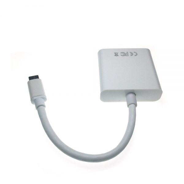 Видеоконвертер USB 3.1 type C male to DVI type I 24+5pin female, Espada EusbCdv