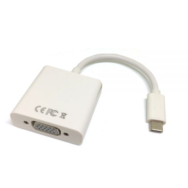 Видеоконвертер USB 3.1 Type C Male to VGA 15 pin Female, EusbCvga Espada