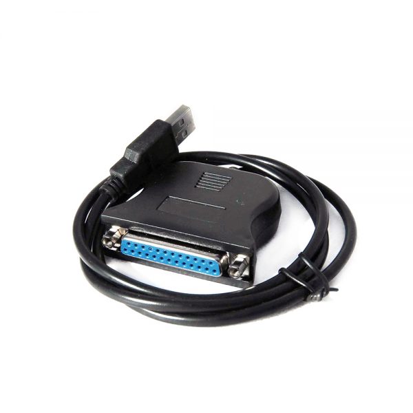 Кабель - переходник USB 2.0 type A male to LPT port female 80см Espada, EUSBLPT80