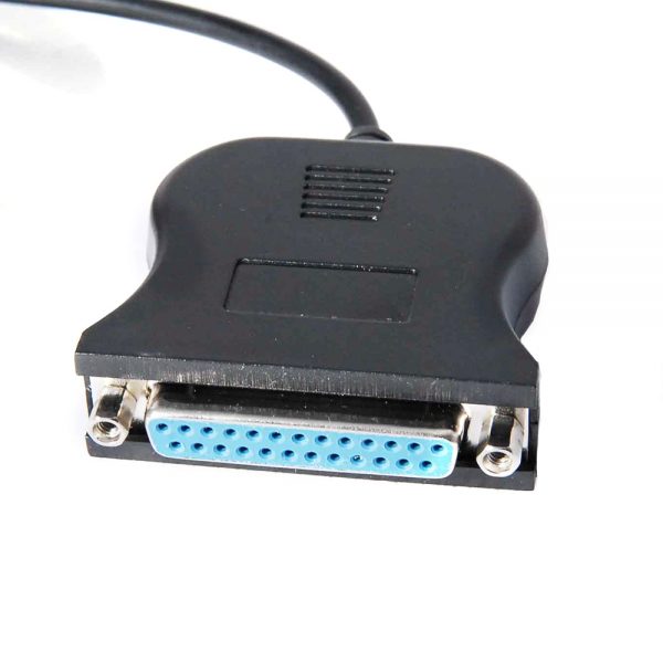 Кабель - переходник USB 2.0 type A male to LPT port female 80см Espada, EUSBLPT80