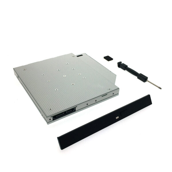 Адаптер оптибей Espada M2MS1295. mSATA/M.2(NGFF) SSD to miniSATA, для подключения SSD к ноутбуку вместо DVD 12,7мм