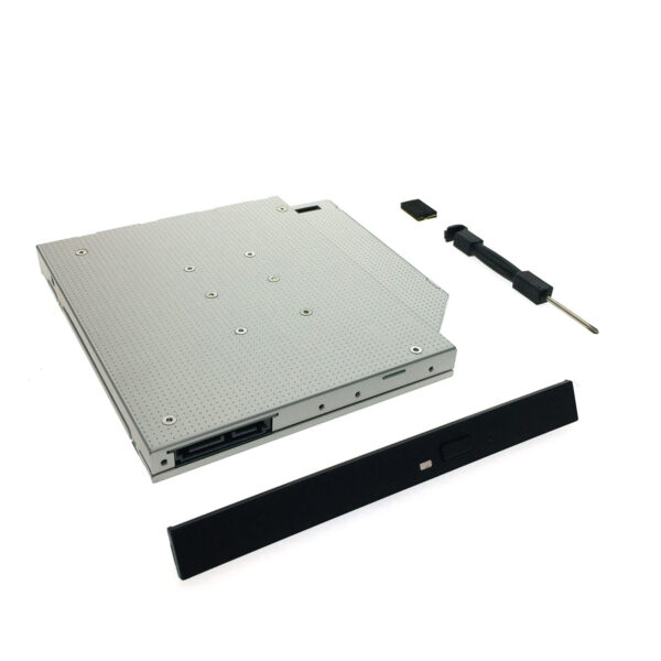 Адаптер оптибей Espada MS12 mSATA SSD to miniSATA для подключения SSD к ноутбуку вместо DVD 12,7мм