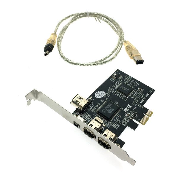 Контроллер PCI-E, IEEE1394a /firewire/, 3 внеш+1 внутр порт, модель PCIe1394a, Espada