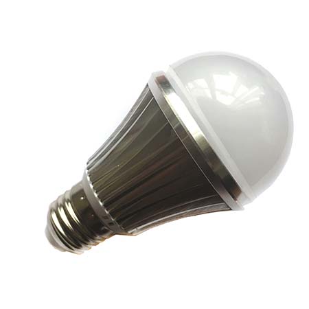 Светодиодная LED лампа Е27 с датчиком света/освещенности Espada E27-6-L-6W 100-265V light sensor LED 6W