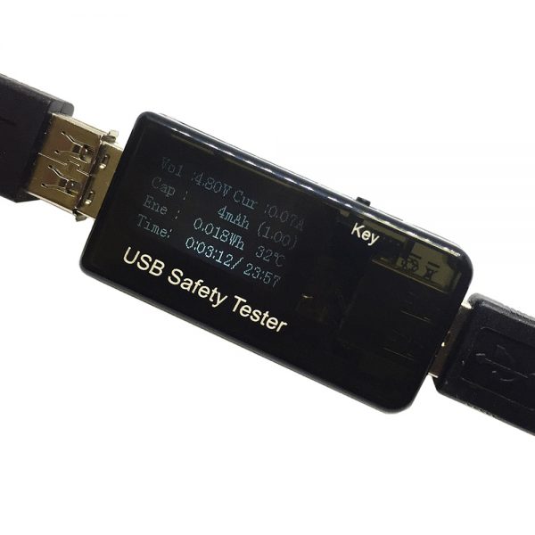 Цифровой тестер USB, Espada J7-t, 3-30В, 0-5А, 12 параметров