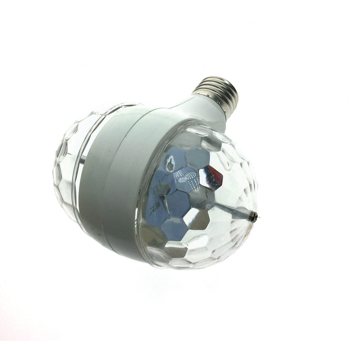 Светодиодная вращающаяся диско лампа Е27, 6W, Espada E-ED27-6W double