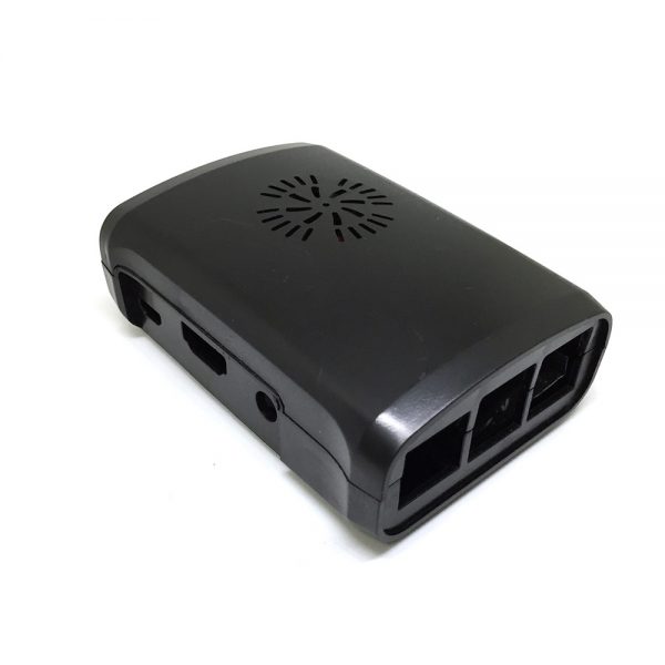 Корпус с вентилятором и радиаторами для Raspberry CaseRaspFR