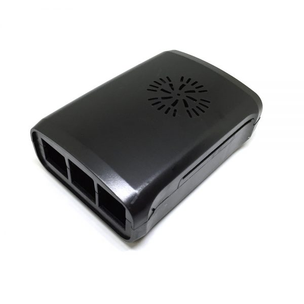 Корпус с вентилятором и радиаторами для Raspberry Pi 3 model B / Raspberry Pi 2 model B / Raspberry Pi model B+, CaseRaspFR