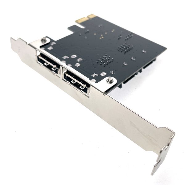 Контроллер PCI-E, SATA3 2 int + 2 ext, ASM1061, Low+Hi профиль, ES3A1061, Espada