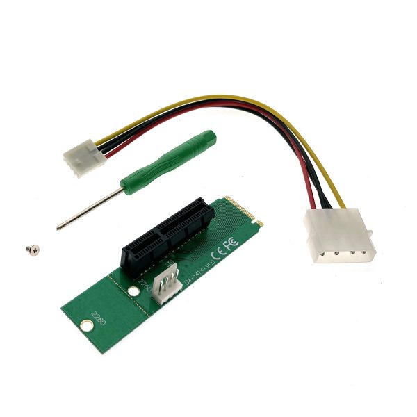 M2 NGFF to PCI-e x4 Riser card , модель EM2-PCIE, Espada /ризер /райзер карта