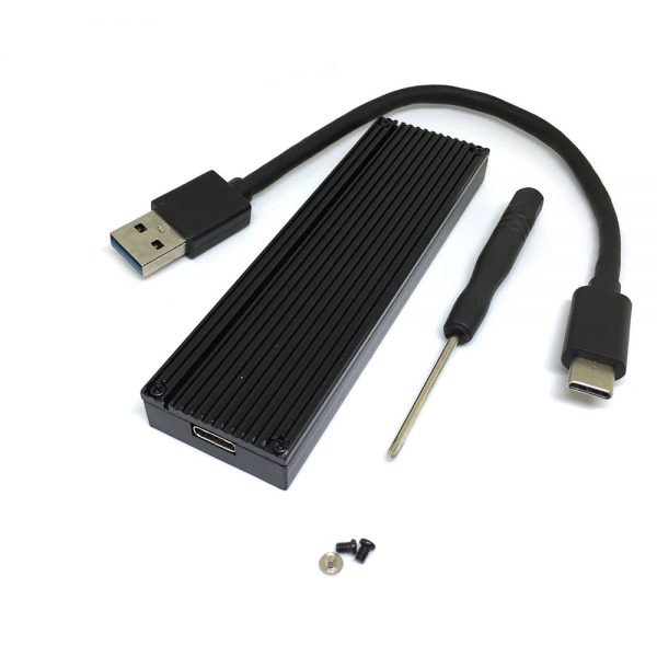 Внешний корпус USB3.1 для M.2 nVME SSD, key M, Espada USBnVME1