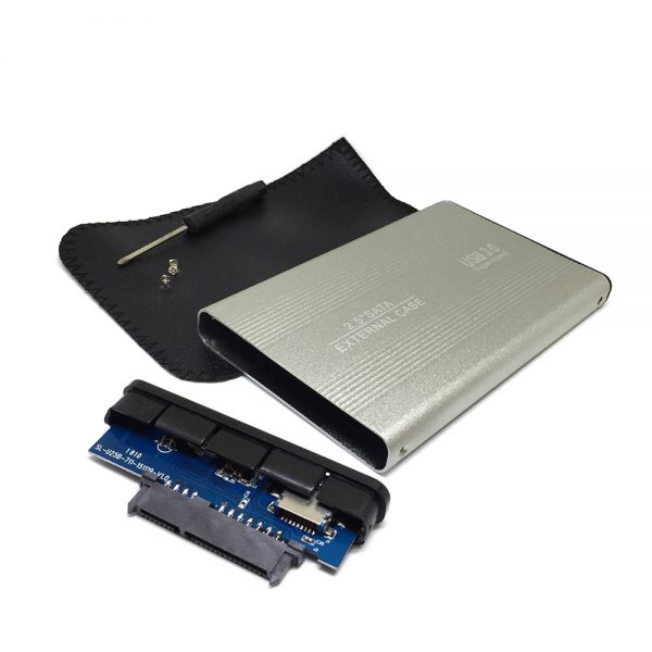 Внешний корпус USB3.0 для 2.5” HDD/SSD Sata6G, модель HU307S Espada, серебро