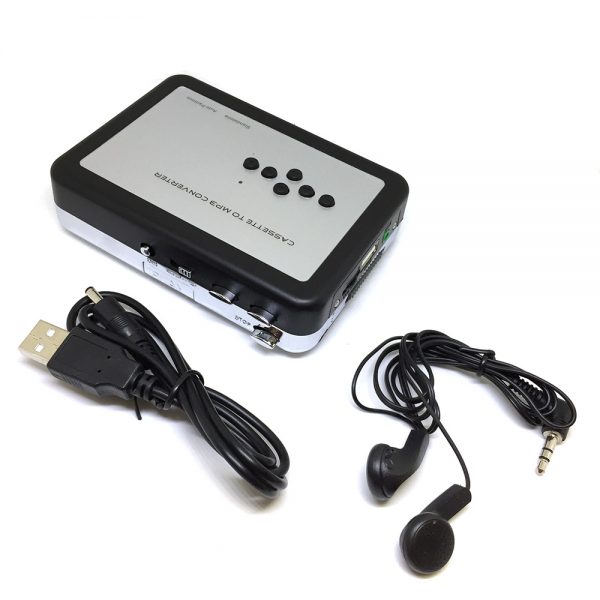 Кассетный плеер MP3 с конвертером USB 2.0 EzcapUAA для оцифровки аудиокассет