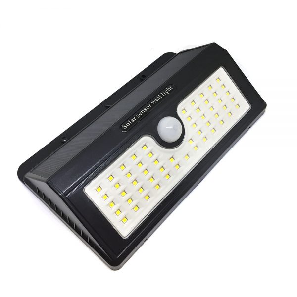 Уличный светодиодный светильник /фонарь/ c датчиками движения и освещения на солнечной батарее Espada E-WTS6404