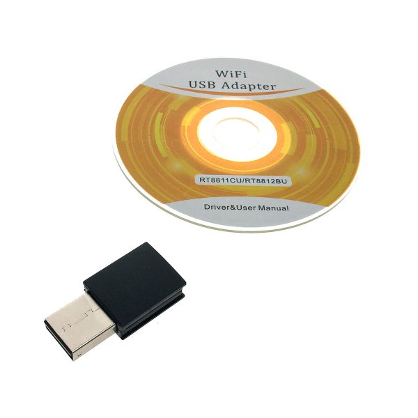 Сетевая карта USB - Wifi адаптер 600Мбит/c, 802.11ac, 2,4 и 5 ГГЦ, Espada UW600-3