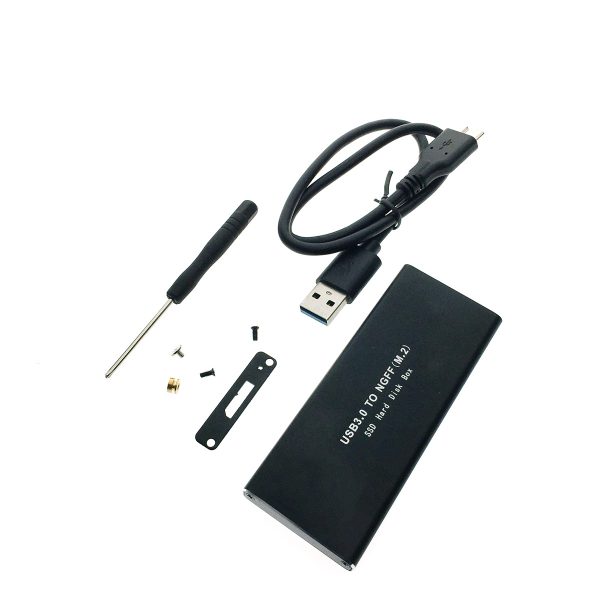 Внешний корпуc для M.2/NGFF/ SSD key B+M, USB3.0, модель 7039U3, Espada