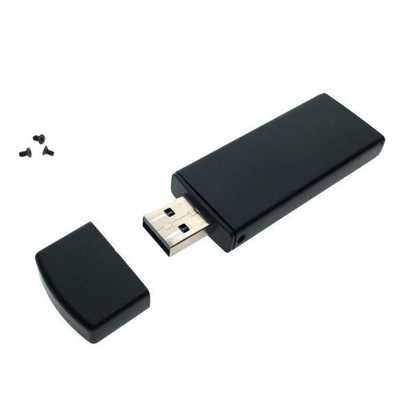Внешний корпуc USB3.0 для M.2(NGFF) SSD, key B+M, модель 7031U3, Espada