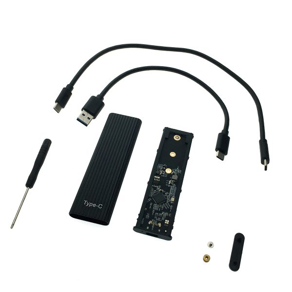 Внешний корпуc USB3.1 для M.2 nVME SSD, key M, Espada USBnVME4