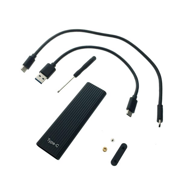 Внешний корпуc USB3.1 для M.2 nVME SSD, key M, модель USBnVME4, Espada